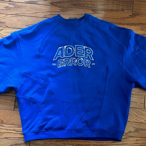 Ader Error Embroidered Logo Sweatshirt - Picture 1 of 4